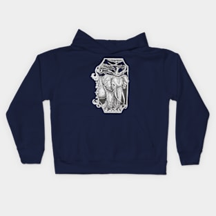 Black Eye Elephant Kids Hoodie